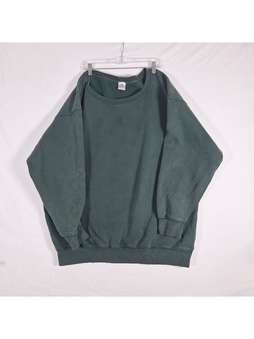 Green Sweatshirt Pullover size 2XL Plus Size Men